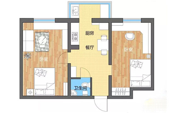 |西安裝修公司| 建筑師夫婦的妙筆生花， 老房搭出清新文藝范