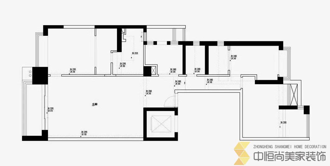 西安,西安家裝,西安家裝設(shè)計,西安小戶型設(shè)計公司,裝修案例105街坊效果圖