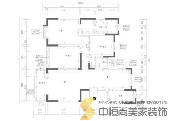 西安,西安家裝,西安家裝設(shè)計(jì),西安小戶型設(shè)計(jì)公司,裝修案例金輝世界城效果圖